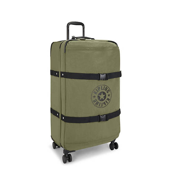 Kipling Spontaneous Large Rolling Bőröndök Olivazöld | HU 1747LI